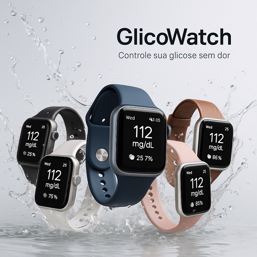 GlicoWatch 3 modelos