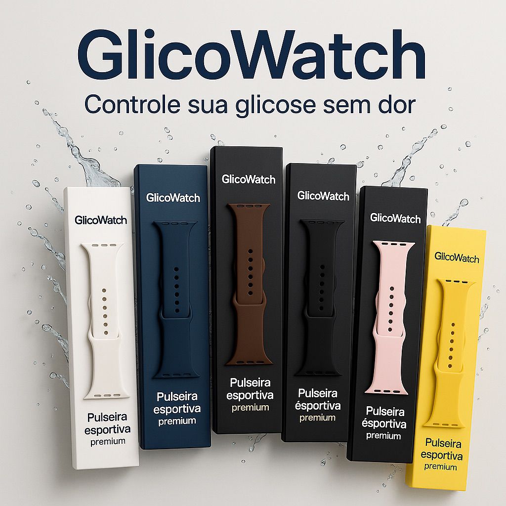 GlicoWatch 5 cores